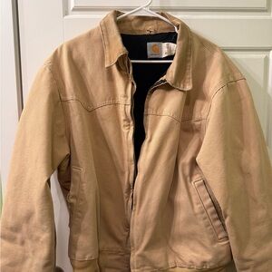 Vintage Carhartt Santa Fe Quilted Canvas Jacket Size Large